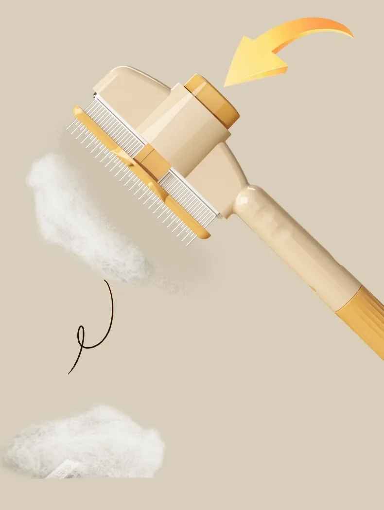 ProGroom Pet Comb – One-Click Self-Cleaning Grooming Comb for Cats & Dogs