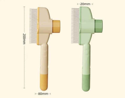 ProGroom Pet Comb – One-Click Self-Cleaning Grooming Comb for Cats & Dogs