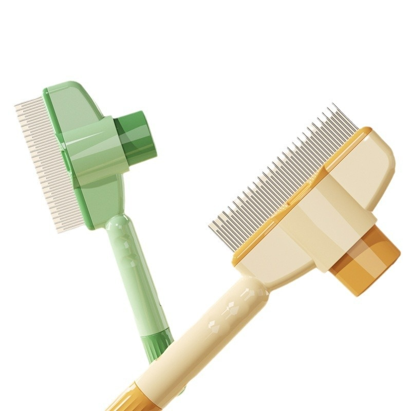 ProGroom Pet Comb – One-Click Self-Cleaning Grooming Comb for Cats & Dogs