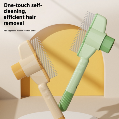 ProGroom Pet Comb – One-Click Self-Cleaning Grooming Comb for Cats & Dogs